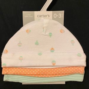 3-pack Hot air balloon caps